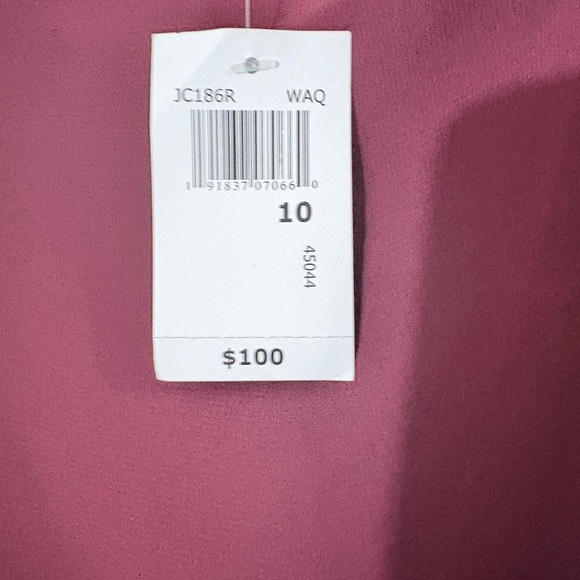 DHJaz Burgundy Beaded Dress​ - Picture 5 of 6